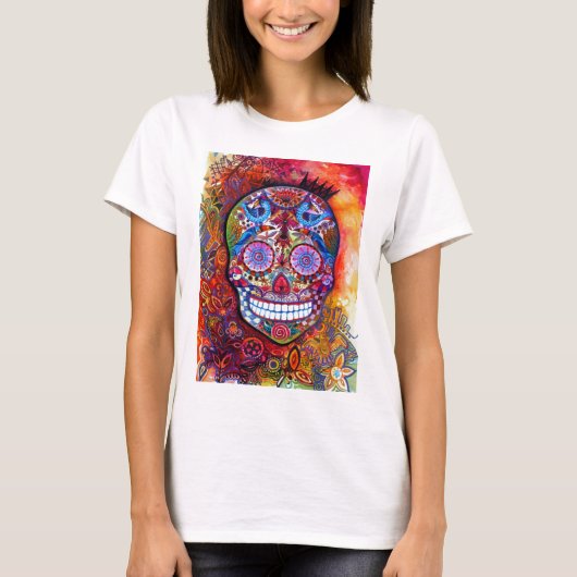 Zuckerschädel T-Shirt (Vorderseite)