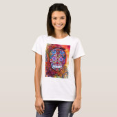 Zuckerschädel T-Shirt (Vorne ganz)
