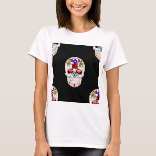 Zuckerschädel T-Shirt (Vorderseite)