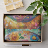 Zuckerschädel Tag der Toten Dekoupage Seidenpapier (Geschenk)