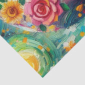 Zuckerschädel Tag der Toten Dekoupage Seidenpapier (Detail)