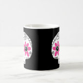 Zuckerschädel-Tag der Toten Kaffeetasse (Mittel)