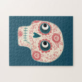 Zuckerschädel-Tag der Toten Puzzle (Horizontal)