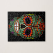 Zuckerschädel-Tag der Toten Puzzle (Horizontal)