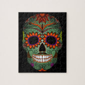 Zuckerschädel-Tag der Toten Puzzle (Vertikal)