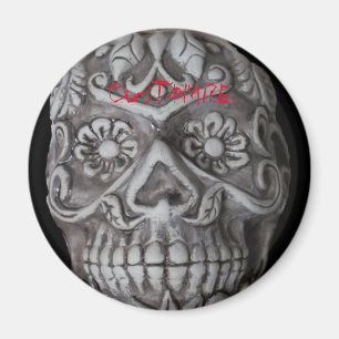 Zuckerschädel-Tag der toten Thunder_Cove Magnet