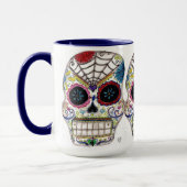 Zuckerschädel Tasse (Links)