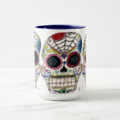 Zuckerschädel Tasse (Zentrum)