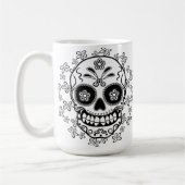 Zuckerschädel Tasse (Links)