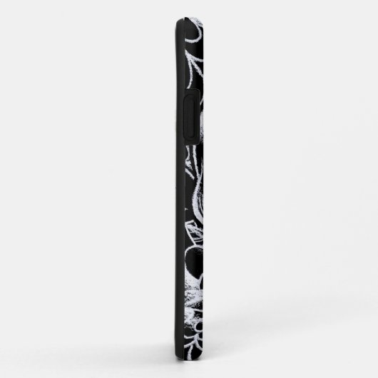 Zuckerschädel-Tätowierungs-Blitz Case-Mate iPhone Hülle (Hinten/Rechts)