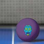 Zuckerschädel Tischtennisball (Netto)