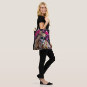 Zuckerschädel-Tragetasche Tasche (Am Model)