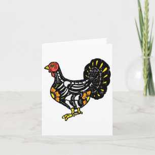 Zuckerschädel Türkei Mexikanischer Erntedank Tag d Karte