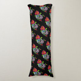 ZUCKERschädel U. -BLUME Seitenschläferkissen