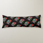 ZUCKERschädel U. -BLUME Seitenschläferkissen (Vorderseite)