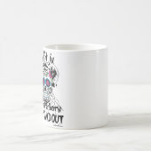 Zuckerschädel u. Grafik-Tasse Kaffeetasse (Mittel)