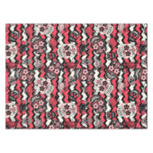 Zuckerschädel und -muster für Blume Tischdecke (Vorderseite (Horizontal))