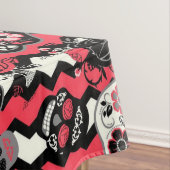 Zuckerschädel und -muster für Blume Tischdecke (Beispiel)