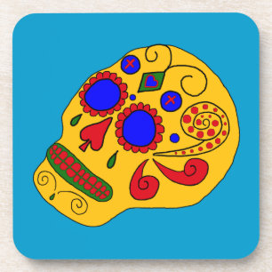 Zuckerschädel Untersetzer