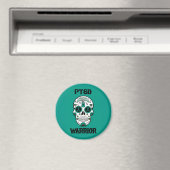 Zuckerschädel/Warrior...PTSD Magnet (In Situ (Geschirrspüler))