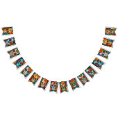 Zuckerschädel Wimpelkette (Alle)