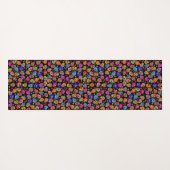 Zuckerschädel Yogamatte (Rückseite (Horizontal))