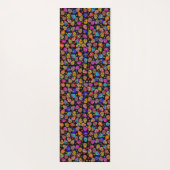 Zuckerschädel Yogamatte (Rückseite)