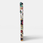 Zuckerschädelblüten iPhone Hülle (Linke Seite)