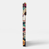 Zuckerschädelblüten iPhone Hülle (Rechte Seite)