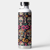 Zuckerschädelblüten Trinkflasche (Rechts)