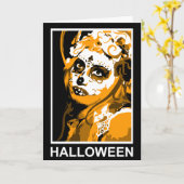 Zuckerschädelhallope Karte (Gelbe Blume)