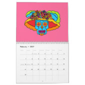 Zuckerschädelkalender Kalender (Feb 2027)