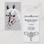 Zuckerschädelpferd Visitenkarte (Vorne/Hinten)