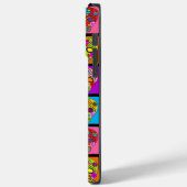 Zuckerschädelquadrate Case-Mate iPhone Hülle (Rückseite / Links)