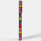 Zuckerschädelquadrate Case-Mate iPhone Hülle (Rückseite / Rechts)