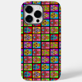 Zuckerschädelquadrate Case-Mate iPhone Hülle (Rückseite)