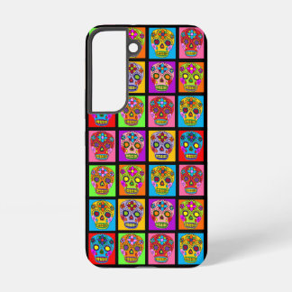 Zuckerschädelquadrate Samsung Galaxy Hülle