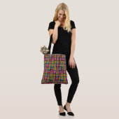 Zuckerschädelquadrate Tasche (Am Model)
