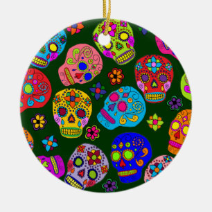 Zuckerschale Keramikornament