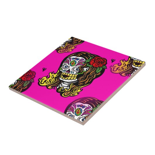 Zuckerschlucksmädchen Fliese (Seite)