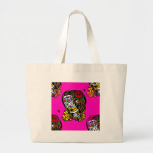 Zuckerschlucksmädchen Jumbo Stoffbeutel