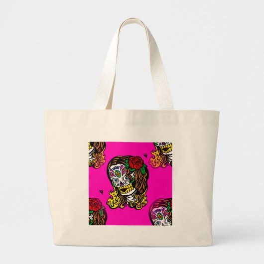 Zuckerschlucksmädchen Jumbo Stoffbeutel (Vorne)