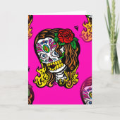 Zuckerschlucksmädchen Karte (Vorderseite)