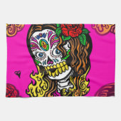 Zuckerschlucksmädchen Küchentuch (Horizontal)