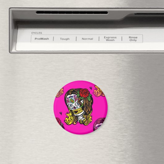 Zuckerschlucksmädchen Magnet (In Situ (Geschirrspüler))