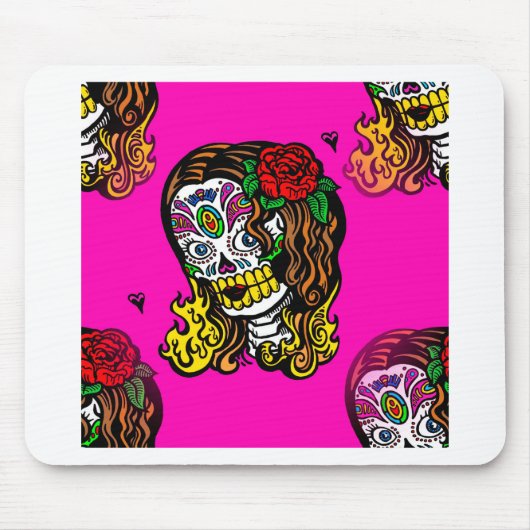 Zuckerschlucksmädchen Mousepad (Vorne)