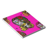 Zuckerschlucksmädchen Notizblock (angewinkelt)