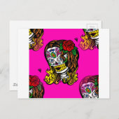 Zuckerschlucksmädchen Postkarte (Vorne/Hinten)