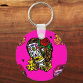 Zuckerschlucksmädchen Schlüsselanhänger (Vorderseite)