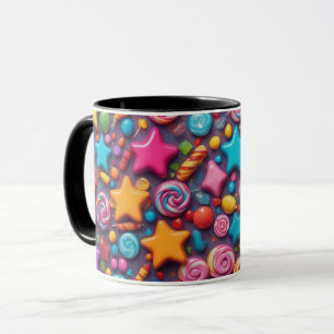Zuckerschock störte die Tasse im Candy Pop Chaos